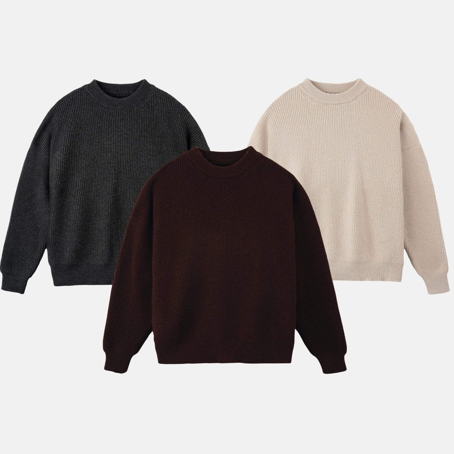 Áo Len Nam Boxy Cổ Tròn Dài Tay DYACI Kiểu Dáng Sweater Chất Nhiều Màu Phong Cách Hàn Quốc AL91