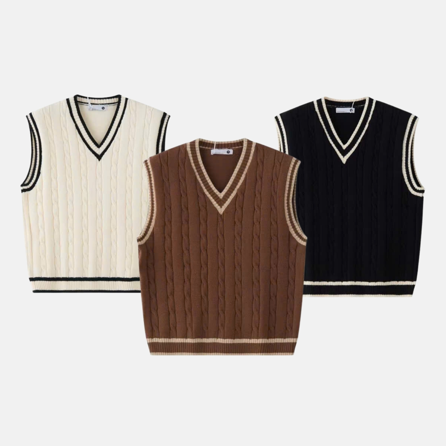 Áo Len Gile Nam Quảng Châu 400gsm Sweater Unisex Cổ Tim Chữ V Chất Len Đẹp Kiểu Dáng Hàn Quốc DYACI AL97