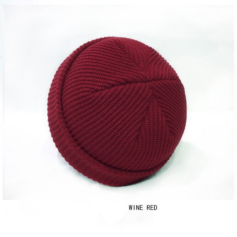 Mũ Len Nam DYACI Unisex Beanie Giữ Ấm Retro Phong Cách Hàn Quốc Thu Đông ML55