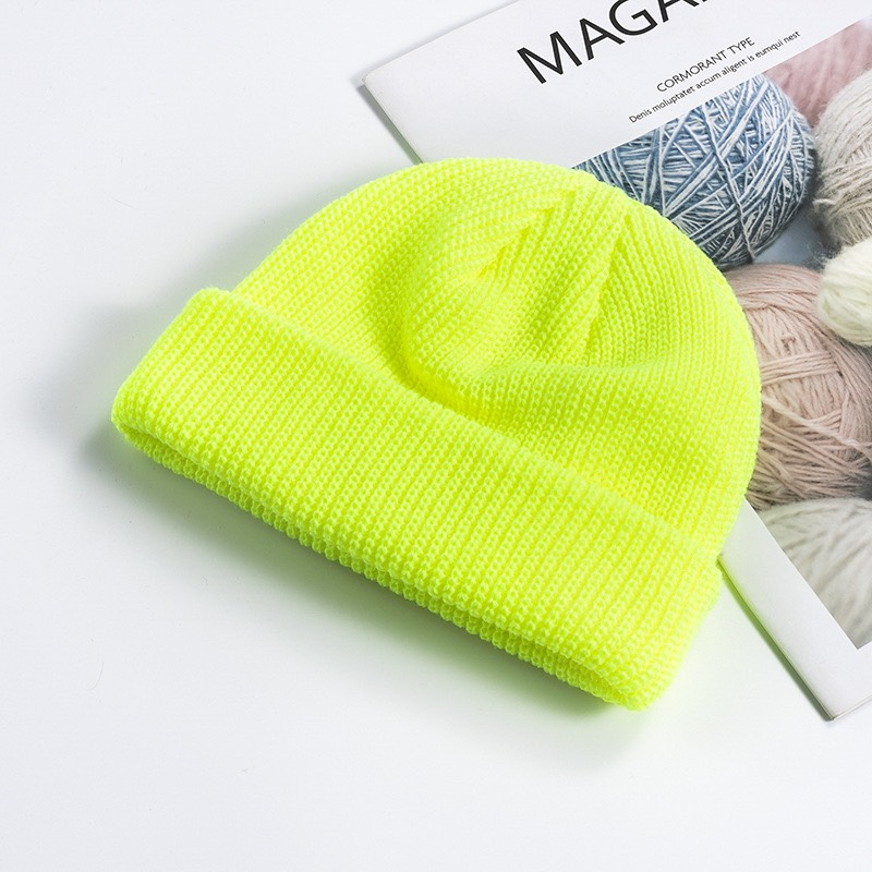 Mũ Len Nam DYACI Unisex Beanie Giữ Ấm Retro Phong Cách Hàn Quốc Thu Đông ML55