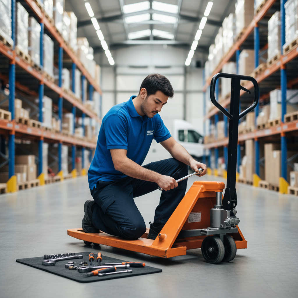 Tổng Hợp Các Lỗi Xe Nâng Tay Thường Gặp Cách Khắc Phục Hiệu Quả