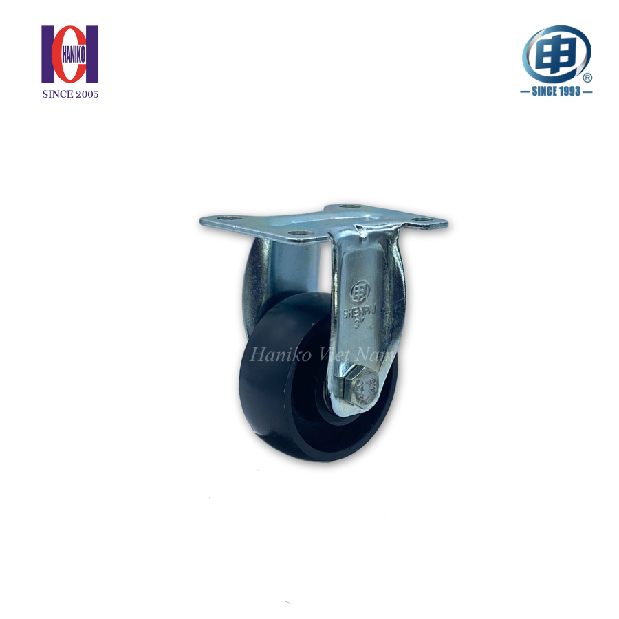 Bánh xe shenpai gang phi 75 cố định