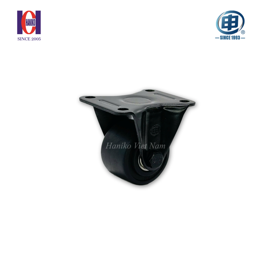 Bánh xe shenpai nylon phi 65 cố định