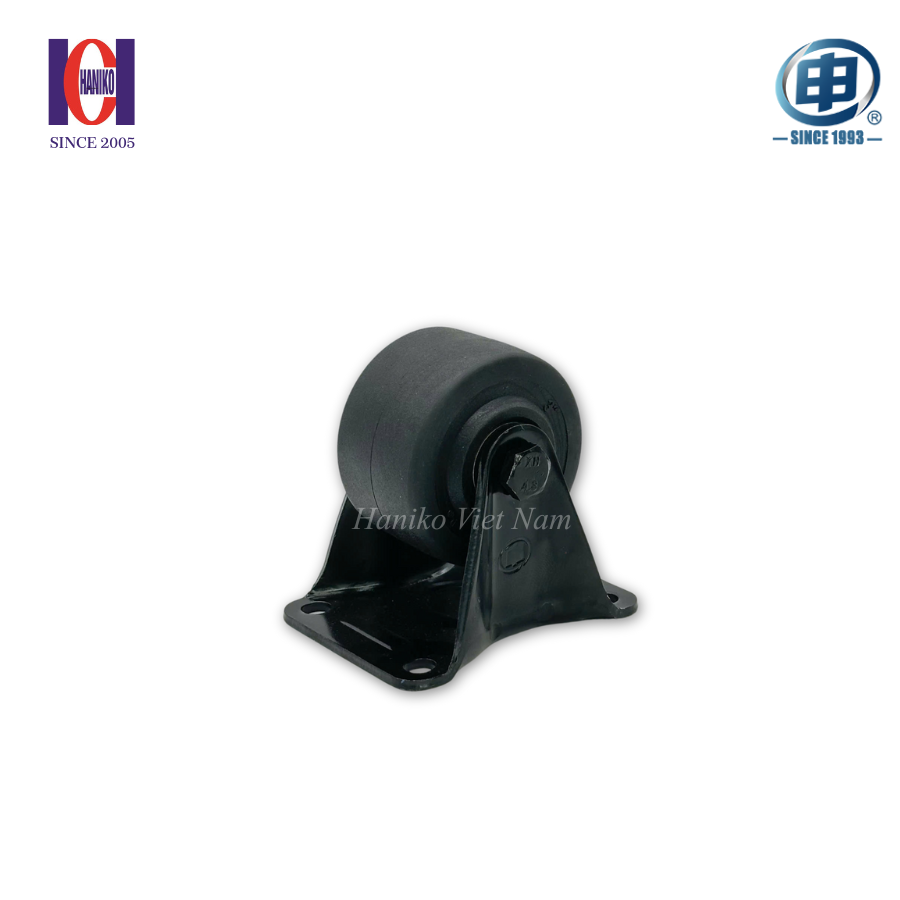 Bánh xe shenpai nylon phi 75 cố định