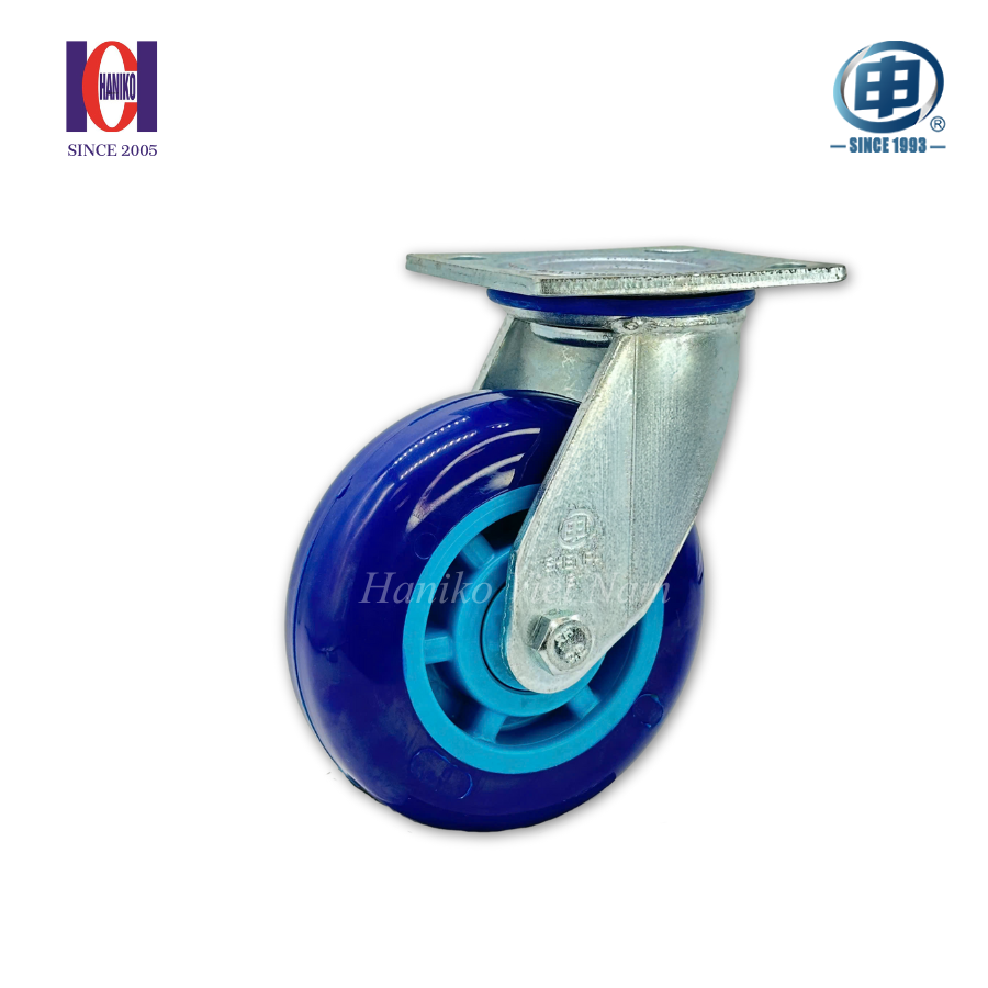 Bánh xe shenpai PU phi 150 xoay bản 50