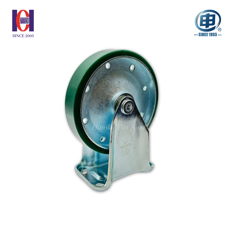 Bánh xe shenpai PU phi 200 cố định