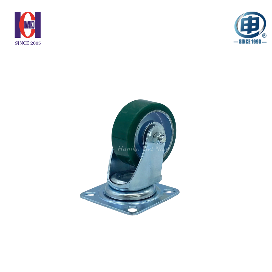 Bánh xe shenpai PU phi 75 xoay