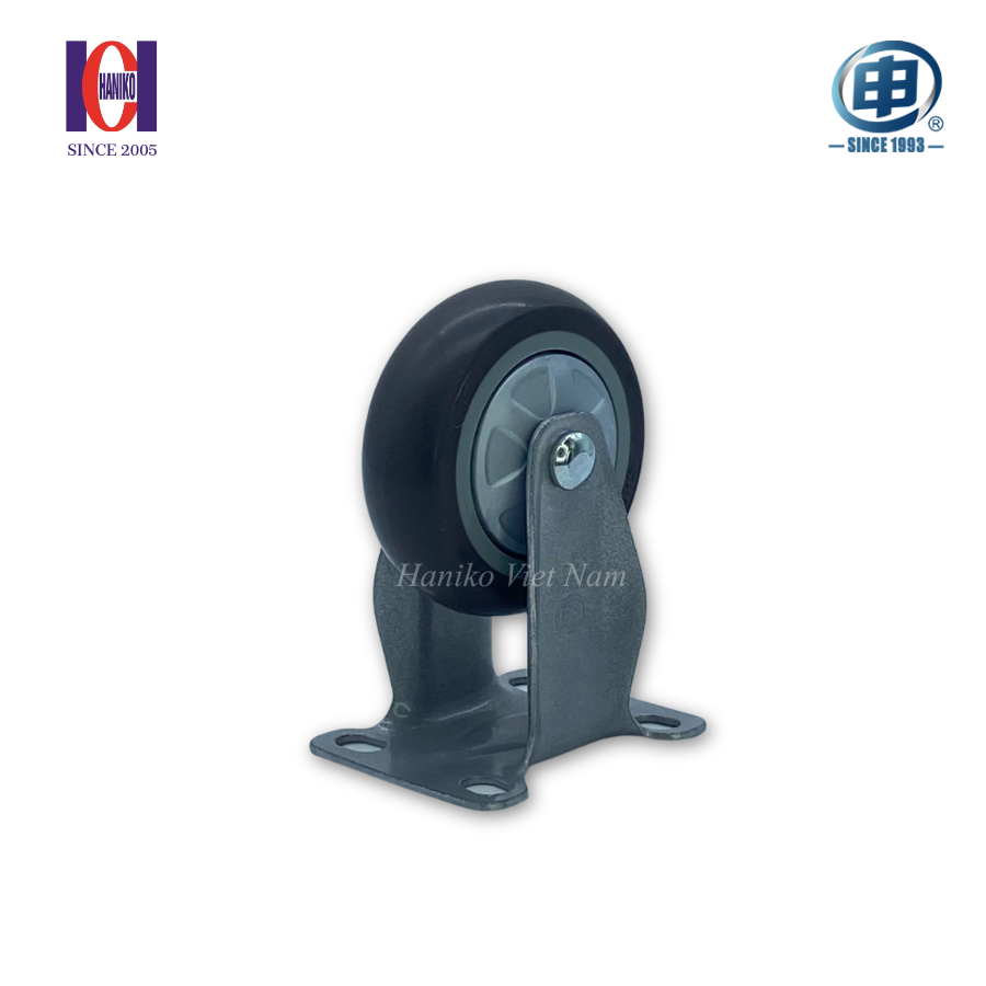 Bánh xe shenpai TPR phi 75 cố định