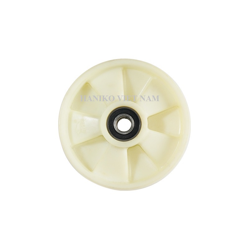 Bánh xe nylon trắng phi 180x50