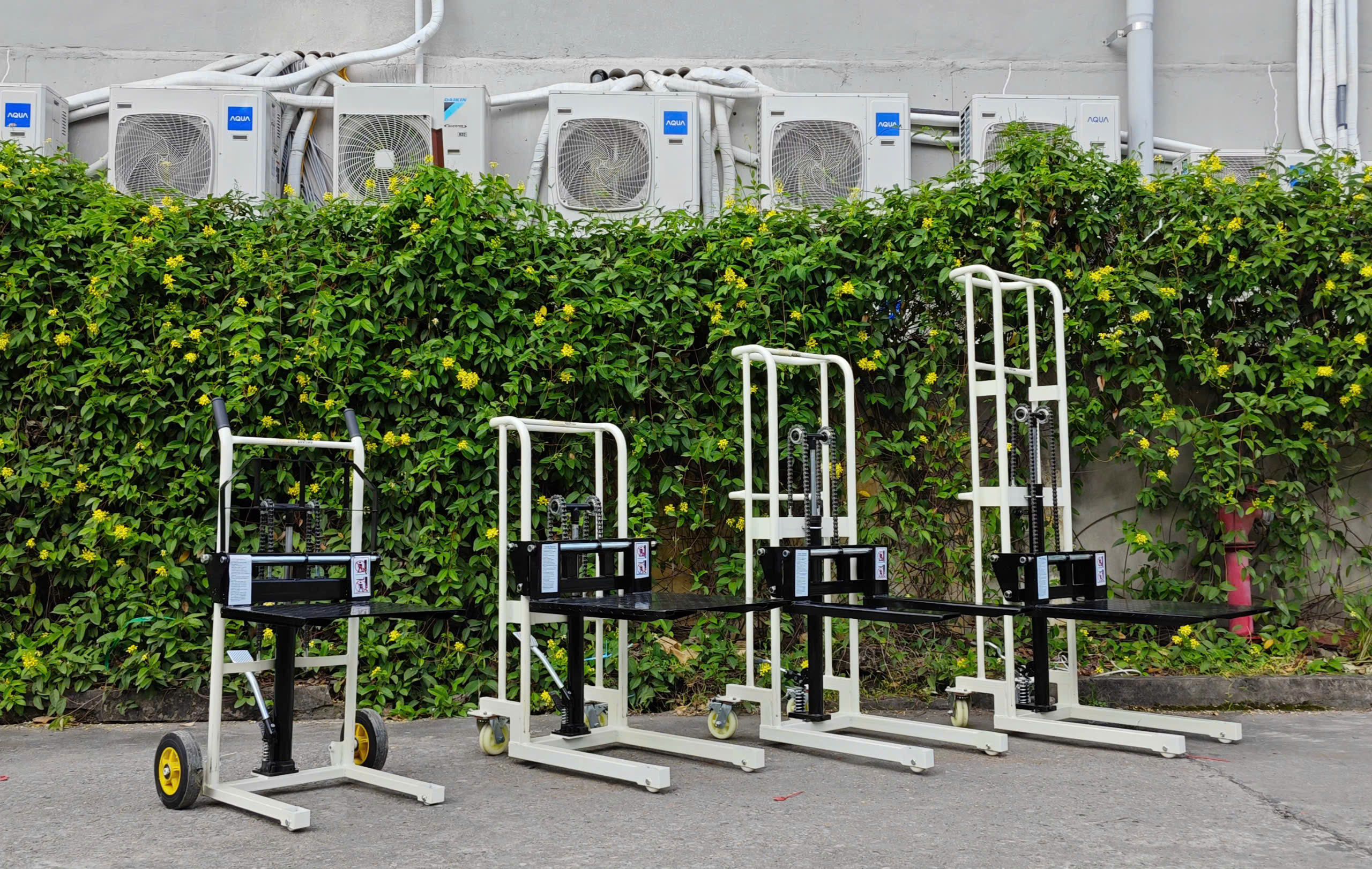 Xe nâng mini 400 kg nâng cao 120cm