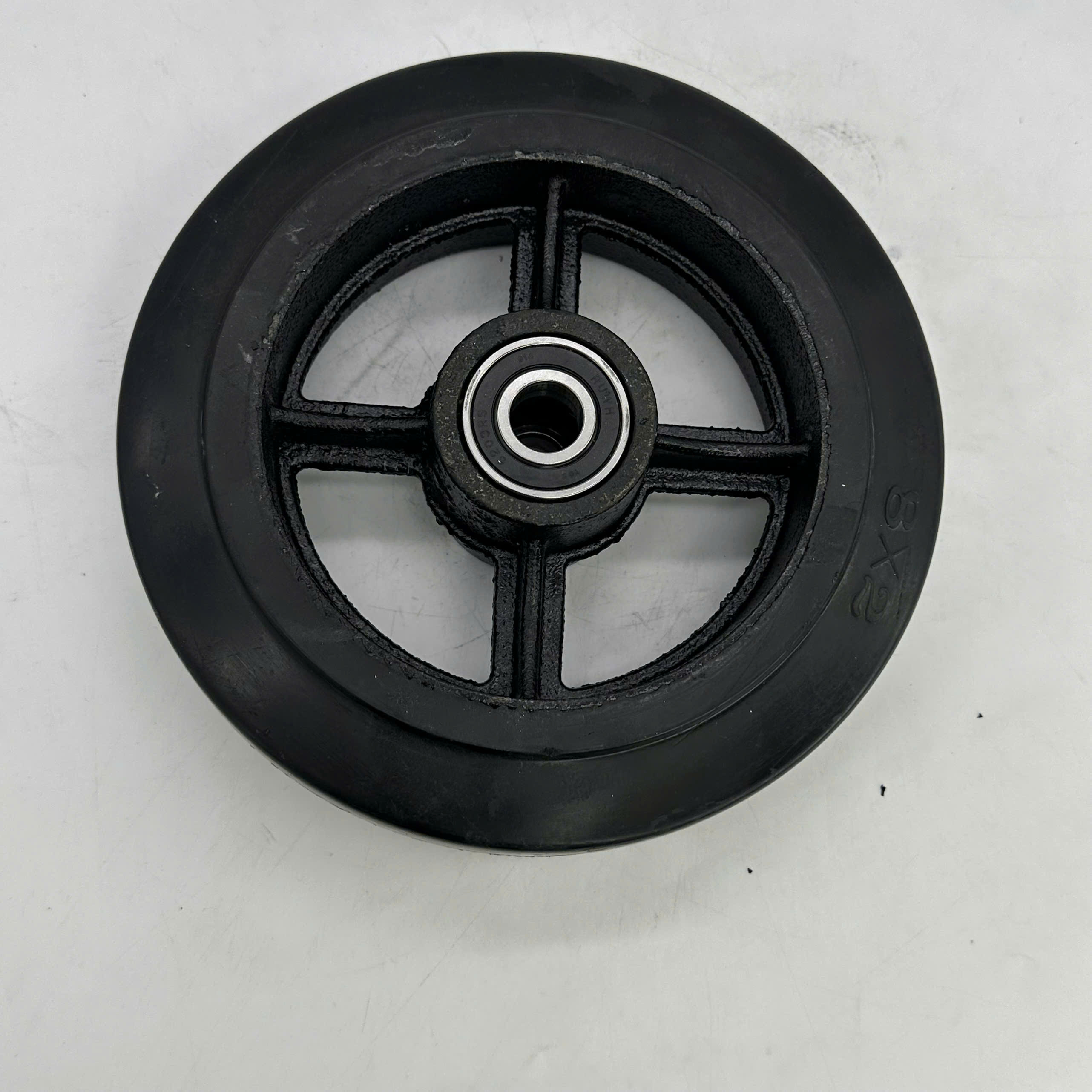 Bánh xe feida cao su gang 200 cố định