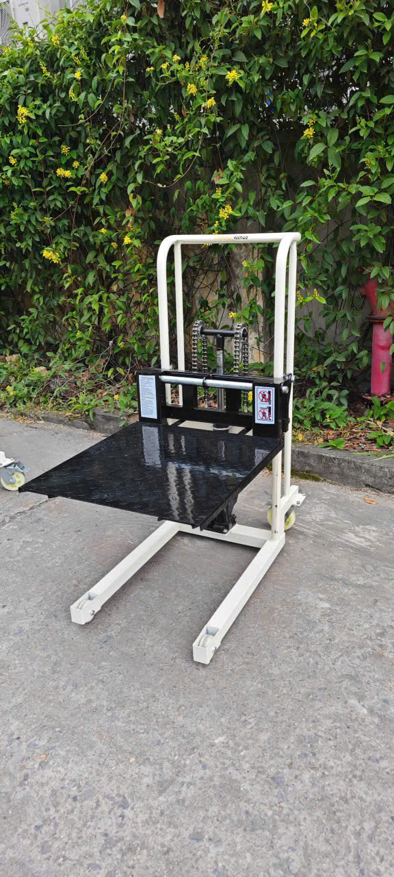 Xe nâng mini 400 kg nâng cao 90cm