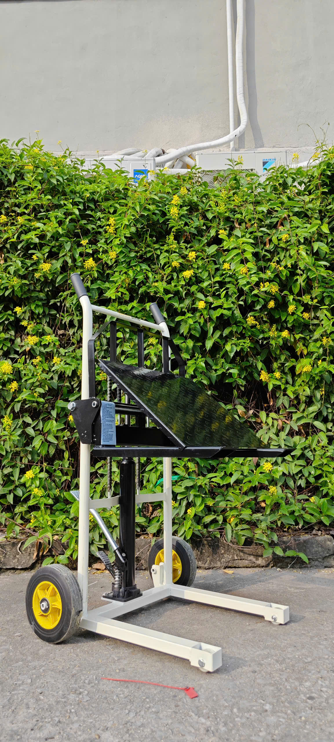Xe nân mini 200 kg cao 90cm