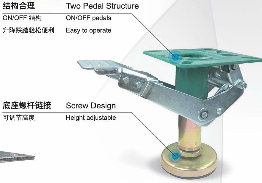 Chốt khóa sàn 5" 99B02