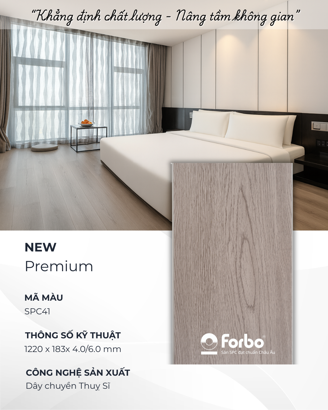 Sàn nhựa phòng ngủ – Giải pháp hiện đại, an toàn và thẩm mỹ cho không gian sống