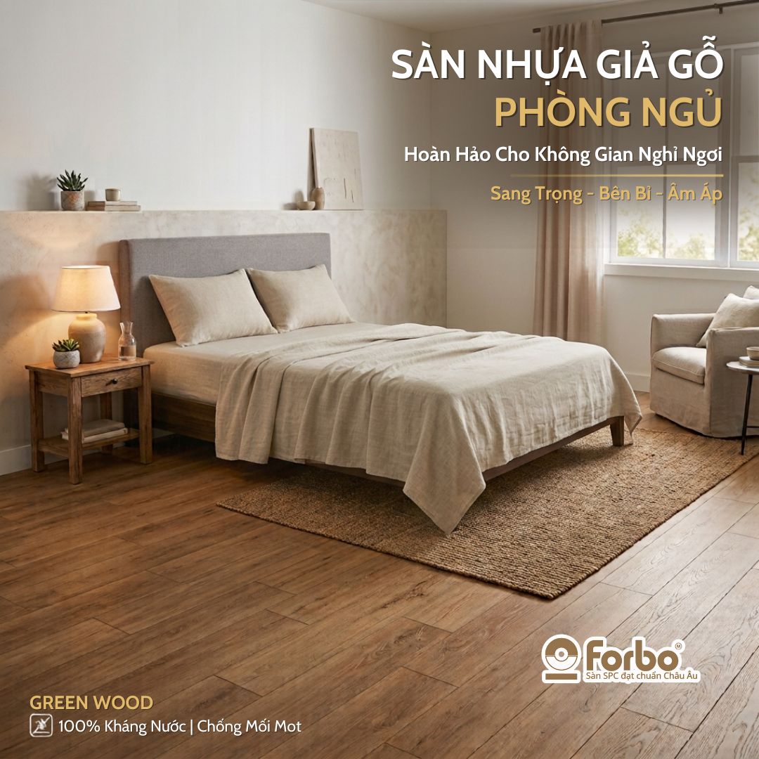 SÀN GỖ PHÒNG NGỦ: LỰA CHỌN HOÀN HẢO CHO KHÔNG GIAN NGHỈ NGƠI