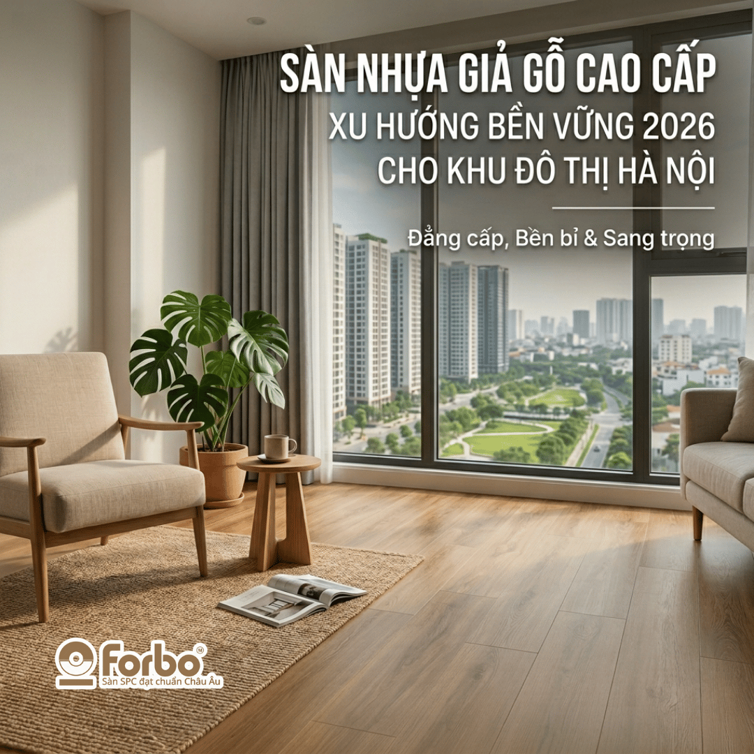 SÀN NHỰA CHO KHU ĐÔ THỊ TẠI HÀ NỘI: XU HƯỚNG LỰA CHỌN ĐẲNG CẤP VÀ BỀN VỮNG 2026