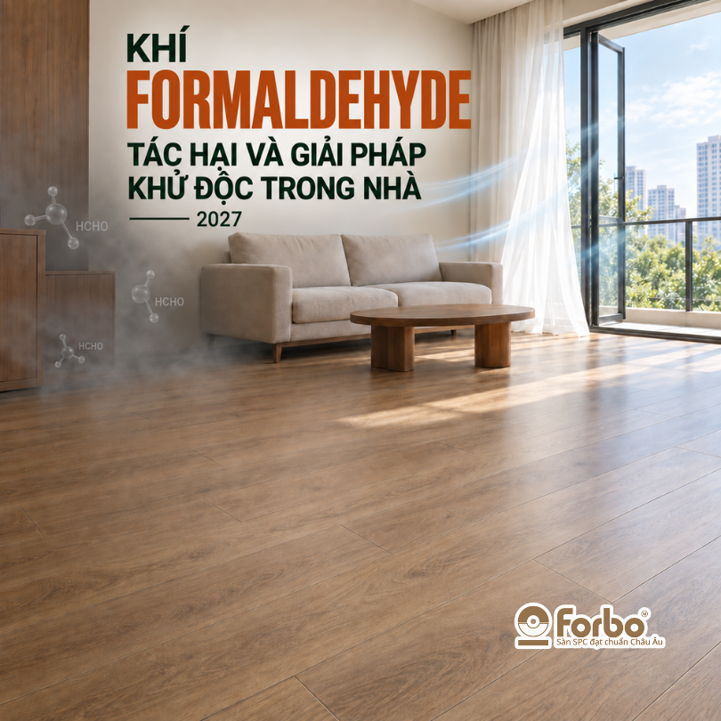 KHÍ FORMALDEHYDE: TÁC HẠI VÀ GIẢI PHÁP KHỬ ĐỘC TRONG NHÀ 2027