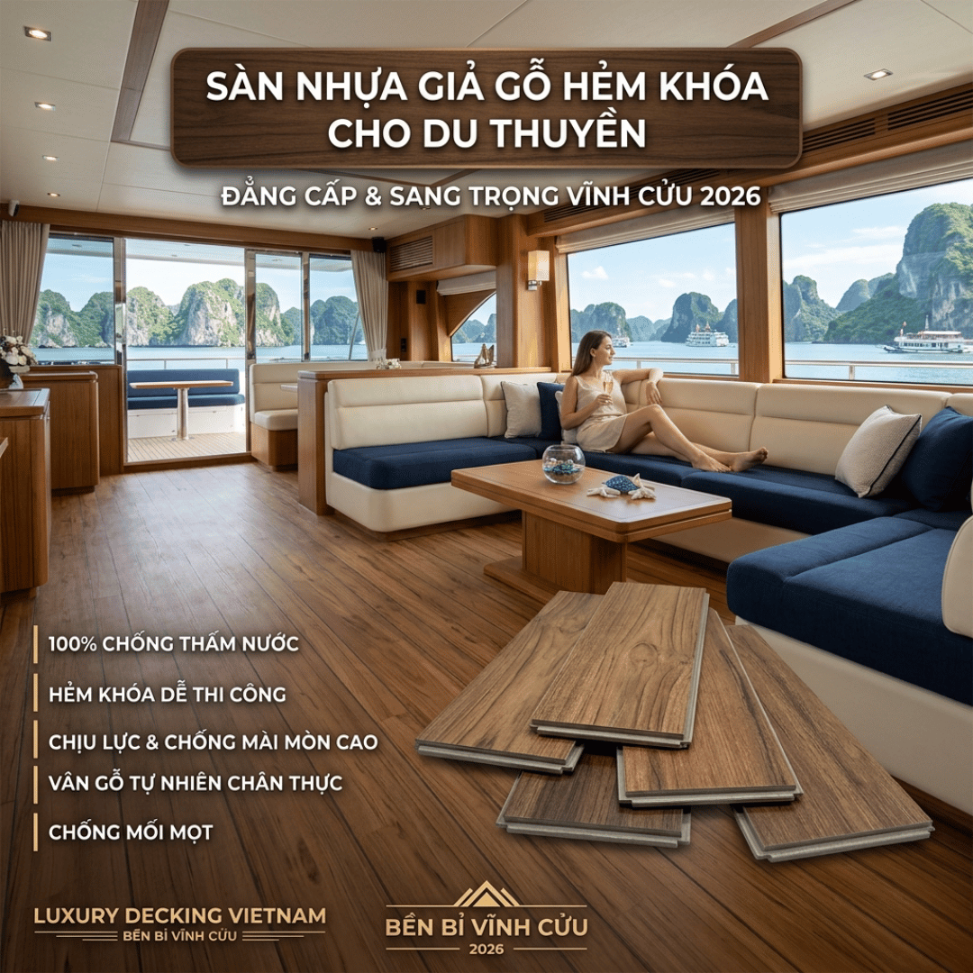 SÀN GỖ CHO DU THUYỀN: KHI ĐẲNG CẤP ĐI CÙNG SỰ BỀN BỈ VĨNH CỬU 2026