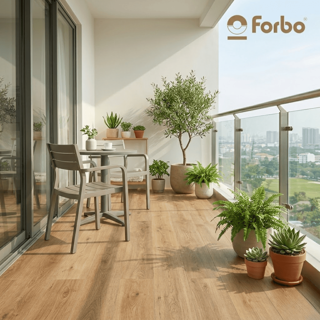 LỰA CHỌN SÀN GỖ CHO BAN CÔNG CHUNG CƯ: SÀN GỖ NHỰA COMPOSITE HAY SÀN NHỰA GIẢ GỖ