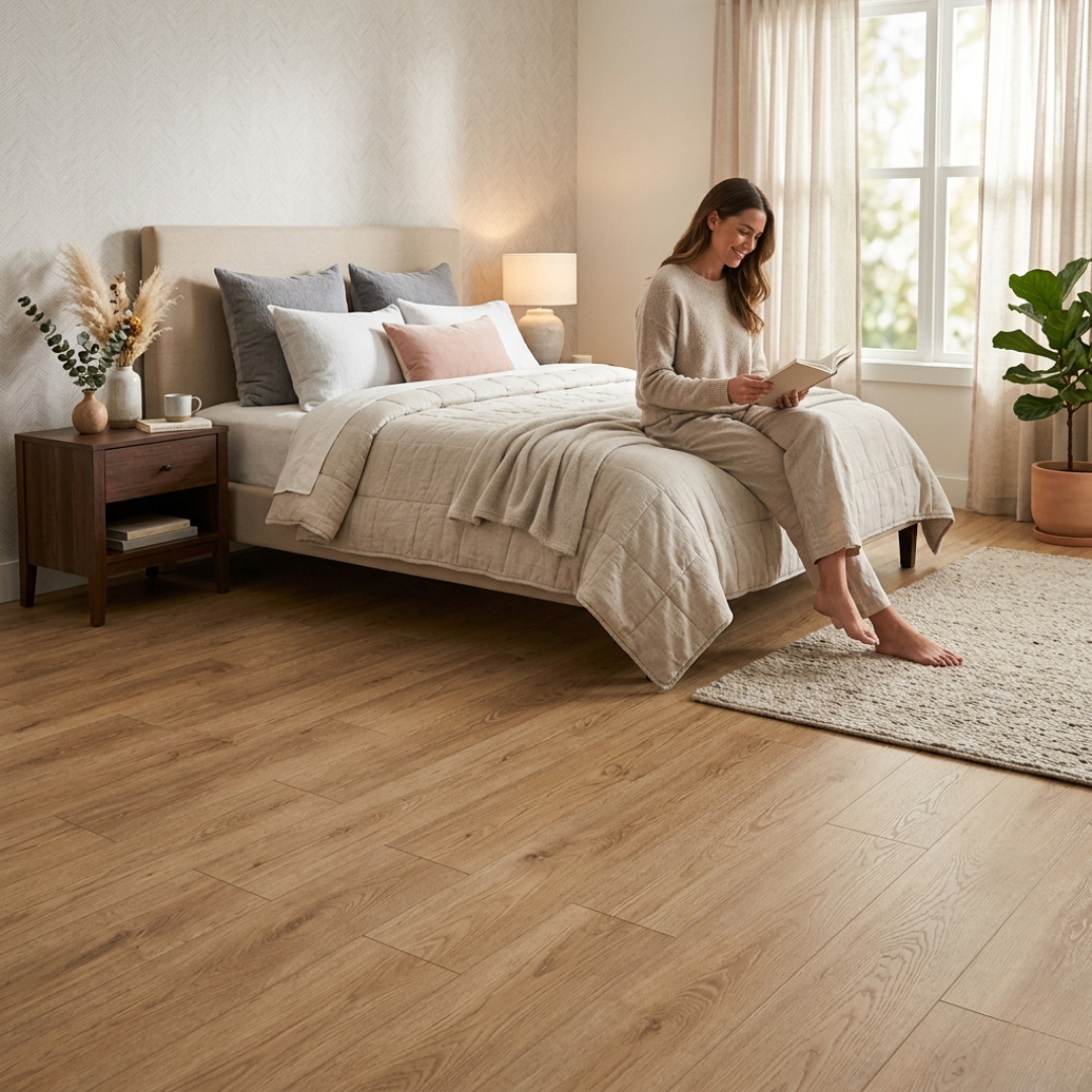 SÀN NHỰA CHO PHÒNG NGỦ: LỰA CHỌN LÝ TƯỞNG CHO KHÔNG GIAN NGHỈ NGƠI 2026