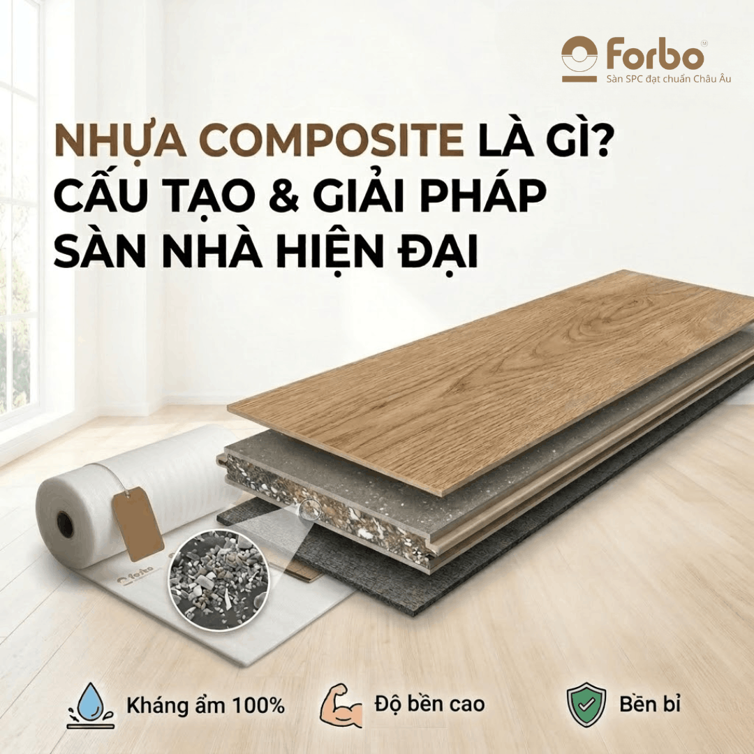 NHỰA COMPOSITE LÀ GÌ? CẤU TẠO, ƯU ĐIỂM VÀ GIẢI PHÁP SÀN NHÀ HIỆN ĐẠI 2026