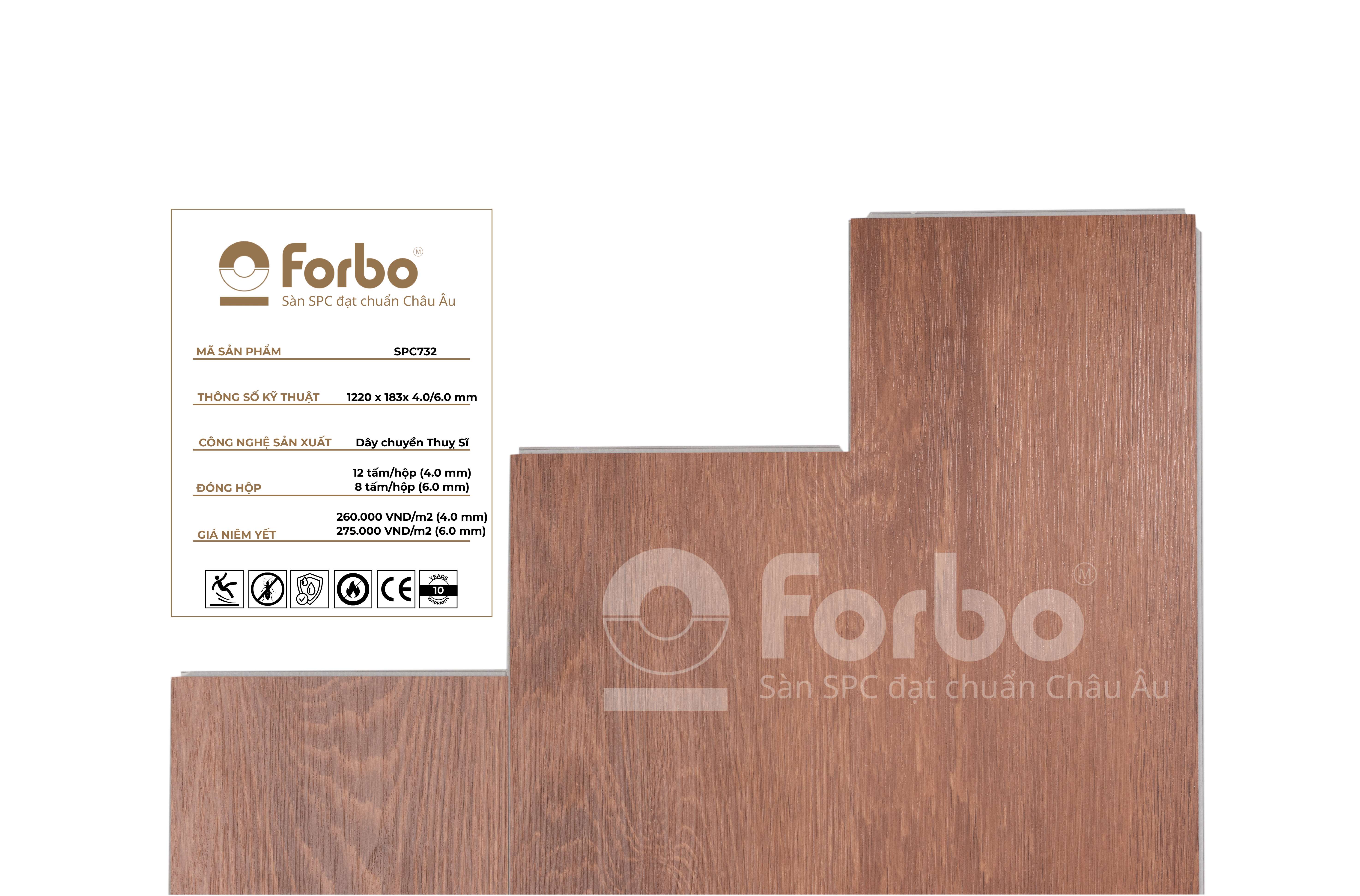 Sàn nhựa Forbo Nuvia SPC 732