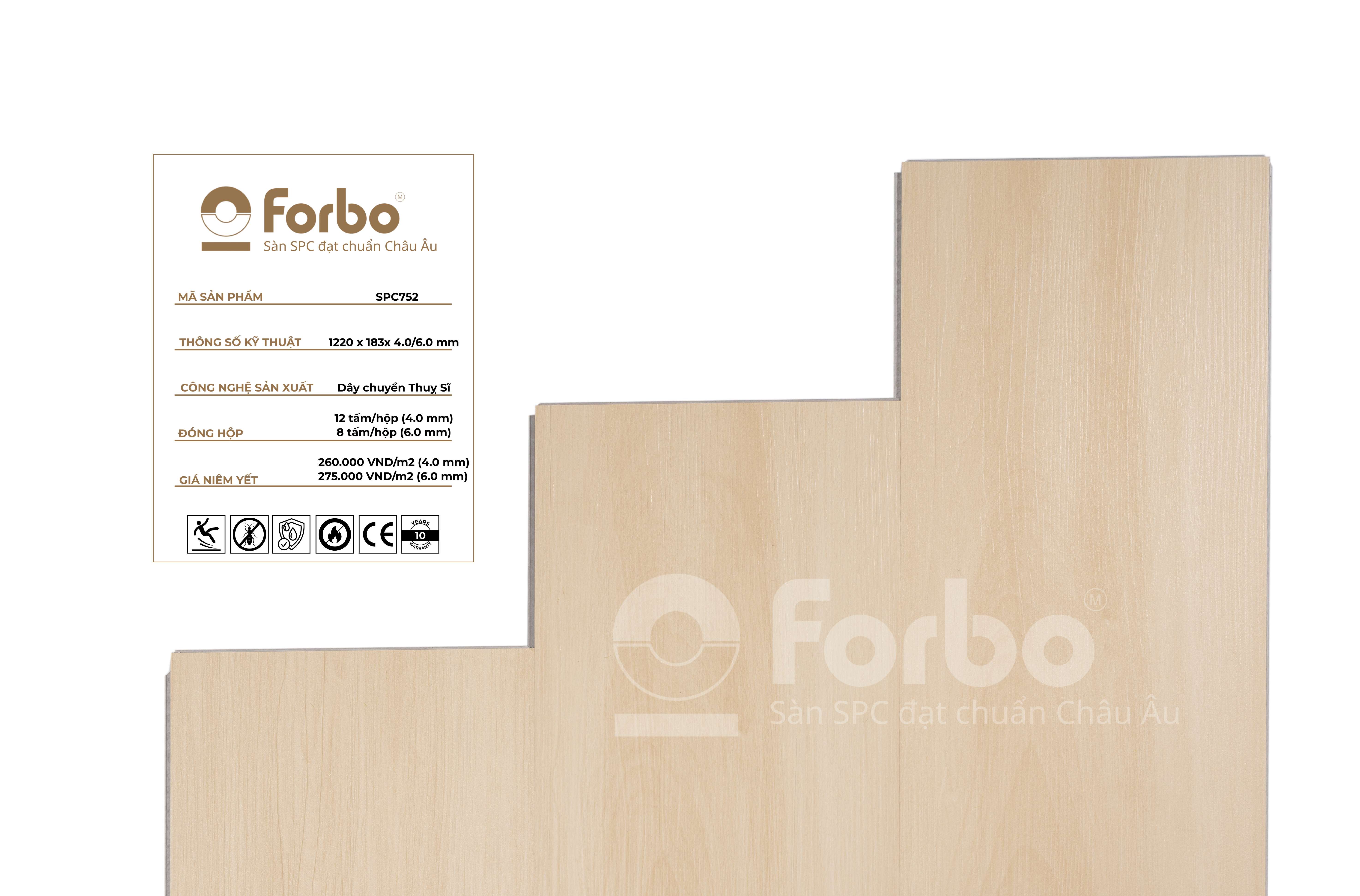 Sàn nhựa Forbo Nuvia SPC 752
