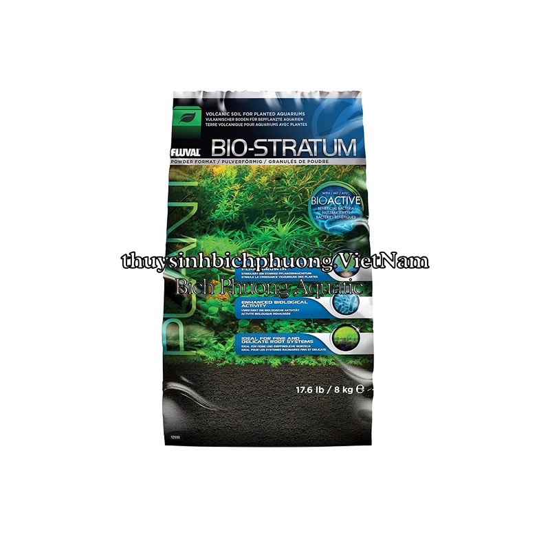 FLUVAL BIO STRATUM 8KG - PHÂN NỀN / ĐẤT NỀN THỦY SINH