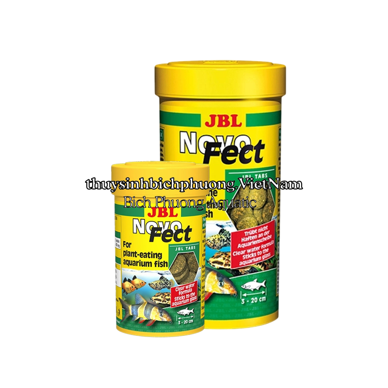 NOVO FECT JBL - VIÊN DÁN THỨC ĂN CUNG CẤP CHẤT XƠ