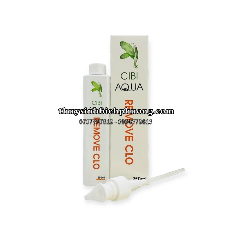 CIBI AQUA REMOVE CLO – DUNG DỊCH KHỬ CLO, KHỬ NƯỚC MỚI