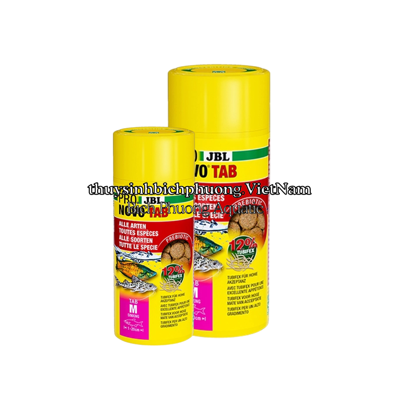 NOVO TAB JBL - VIÊN DÁN THỨC ĂN CUNG CẤP CHẤT ĐẠM