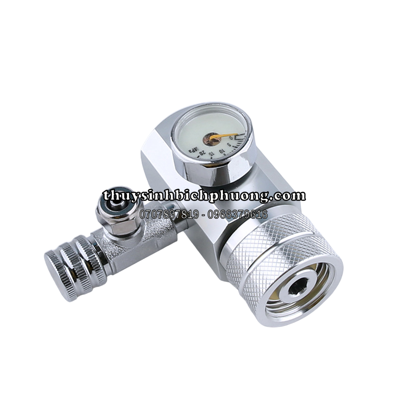 VAN CƠ TINH CHỈNH CO2 MUFAN VER.3 G5/8 (BH 6 THÁNG) | CO2 REGULATOR