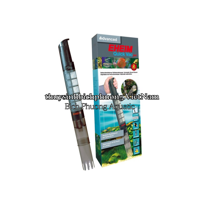 EHEIM QUICK VACPRO - MÁY HÚT CẶN DÙNG PIN CAO CẤP