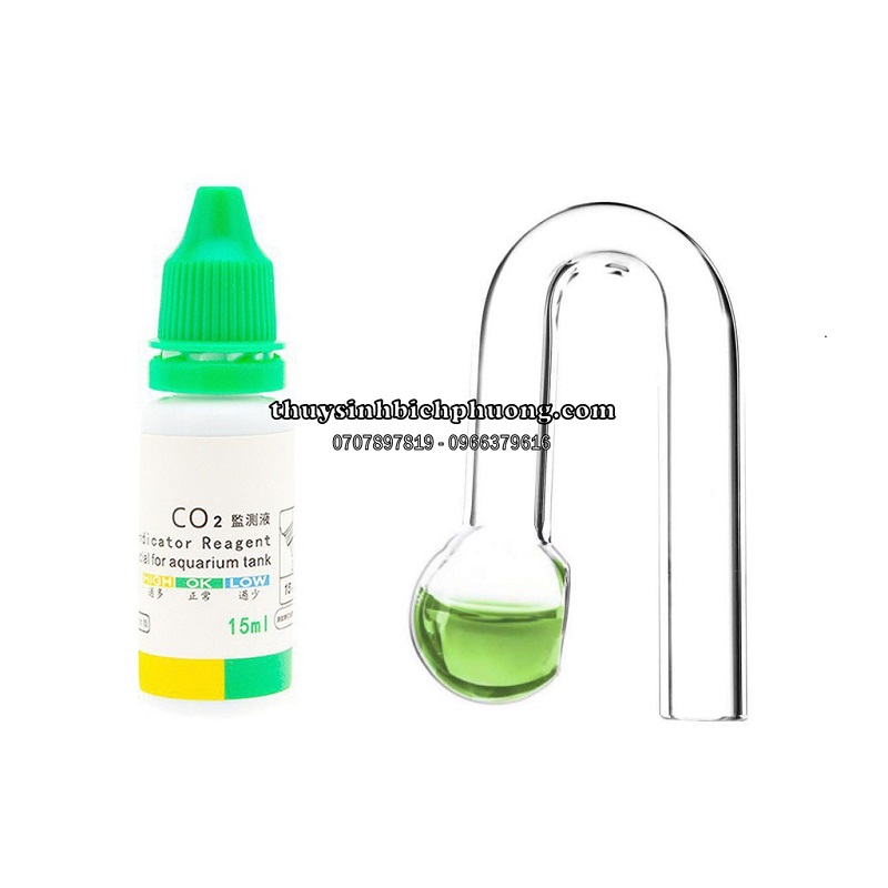 BỘ DỤNG CỤ TEST THEO DÕI NỒNG ĐỘ CO2 CHỮ U