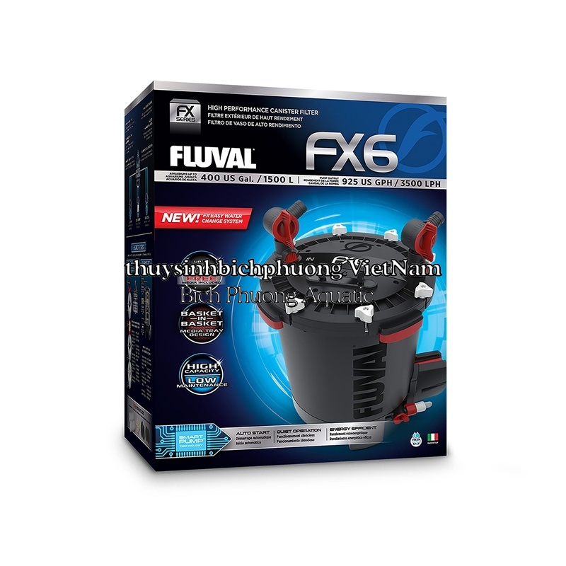 FLUVAL FX6 FILTER - LỌC THÙNG CAO CẤP