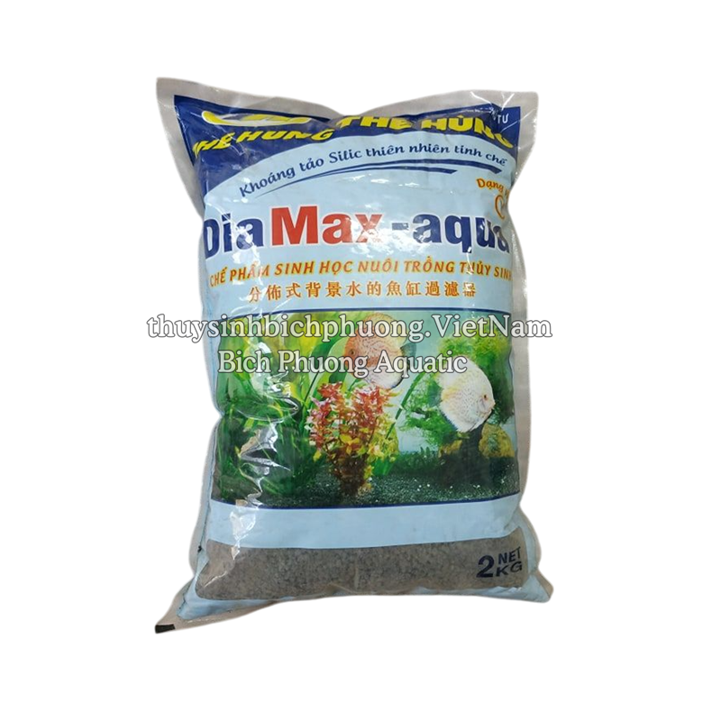 PHÂN NỀN DIA MAX - AQUA 2KG - ĐẤT NỀN THỦY SINH