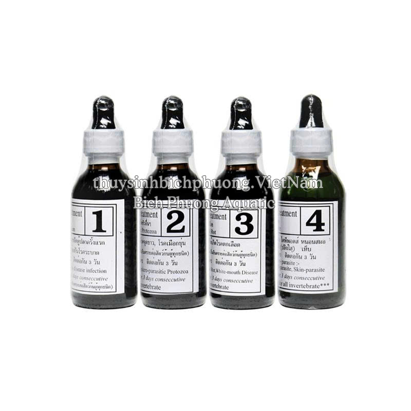 BIO KNOCK 1 2 3 4 – HỖ TRỢ CHĂM SÓC CÁ CẢNH (THÁI LAN)