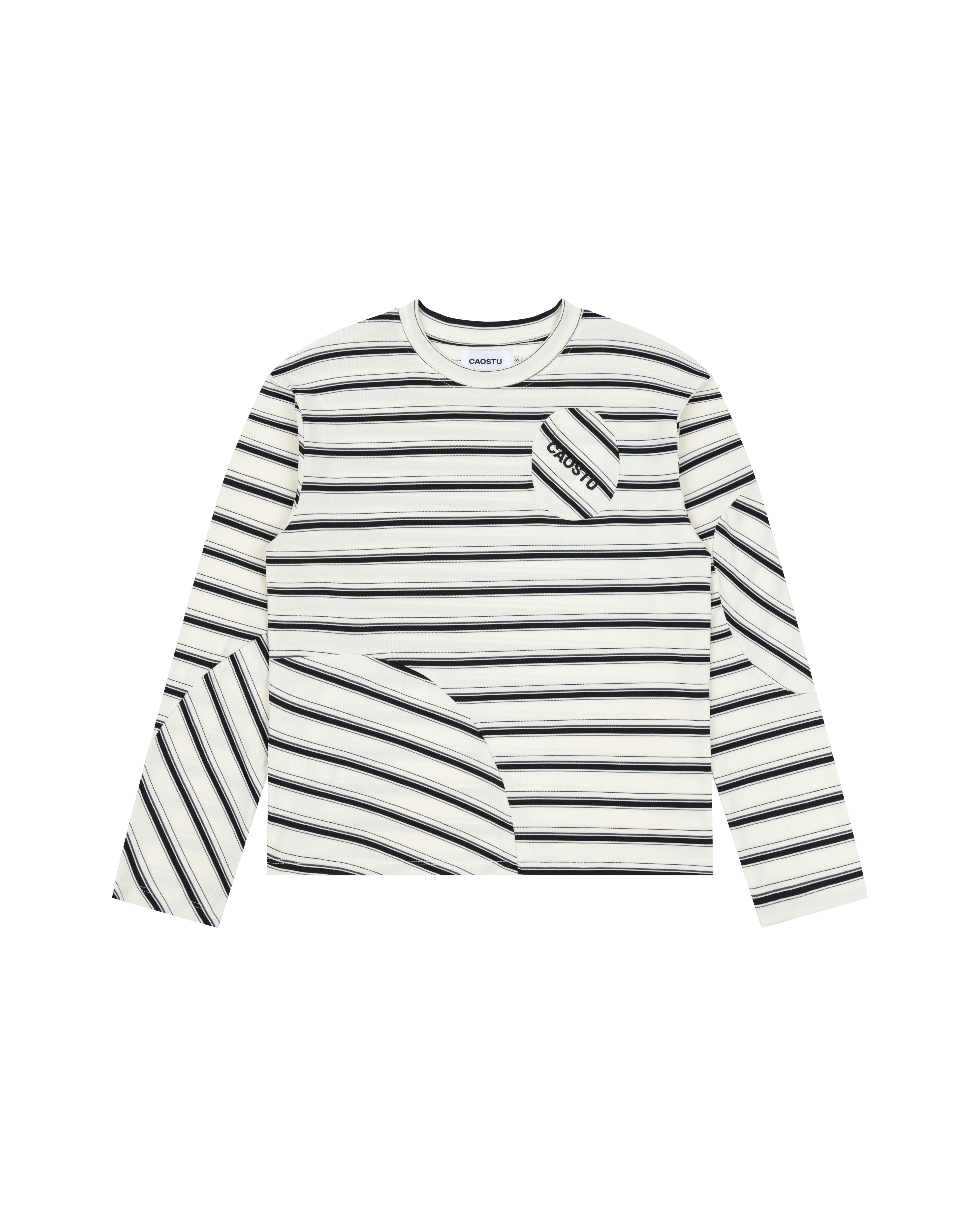 [ CREAM ] CIRCLE PATCH LONGSLEEVE