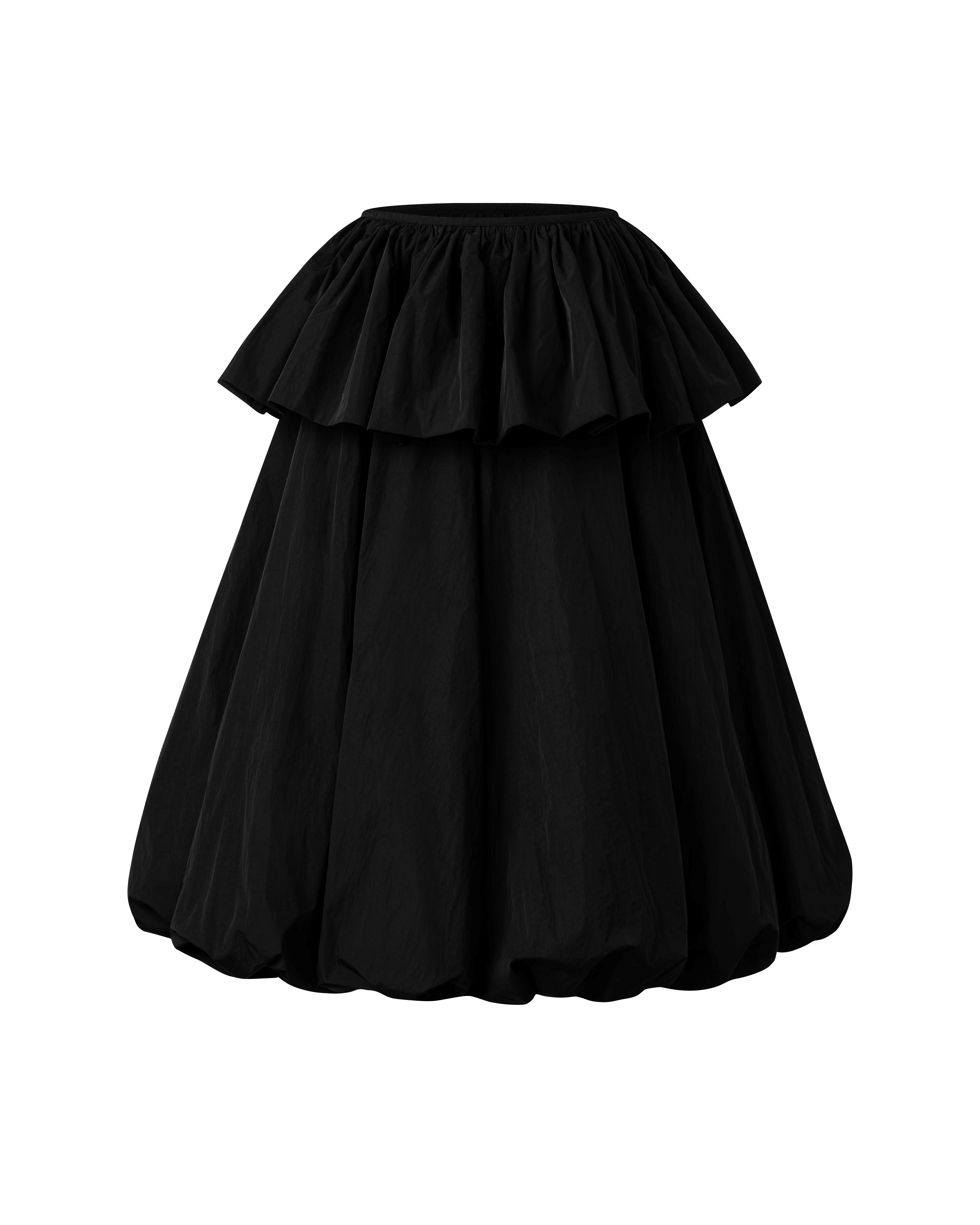 TIERED BUBBLE SKIRT