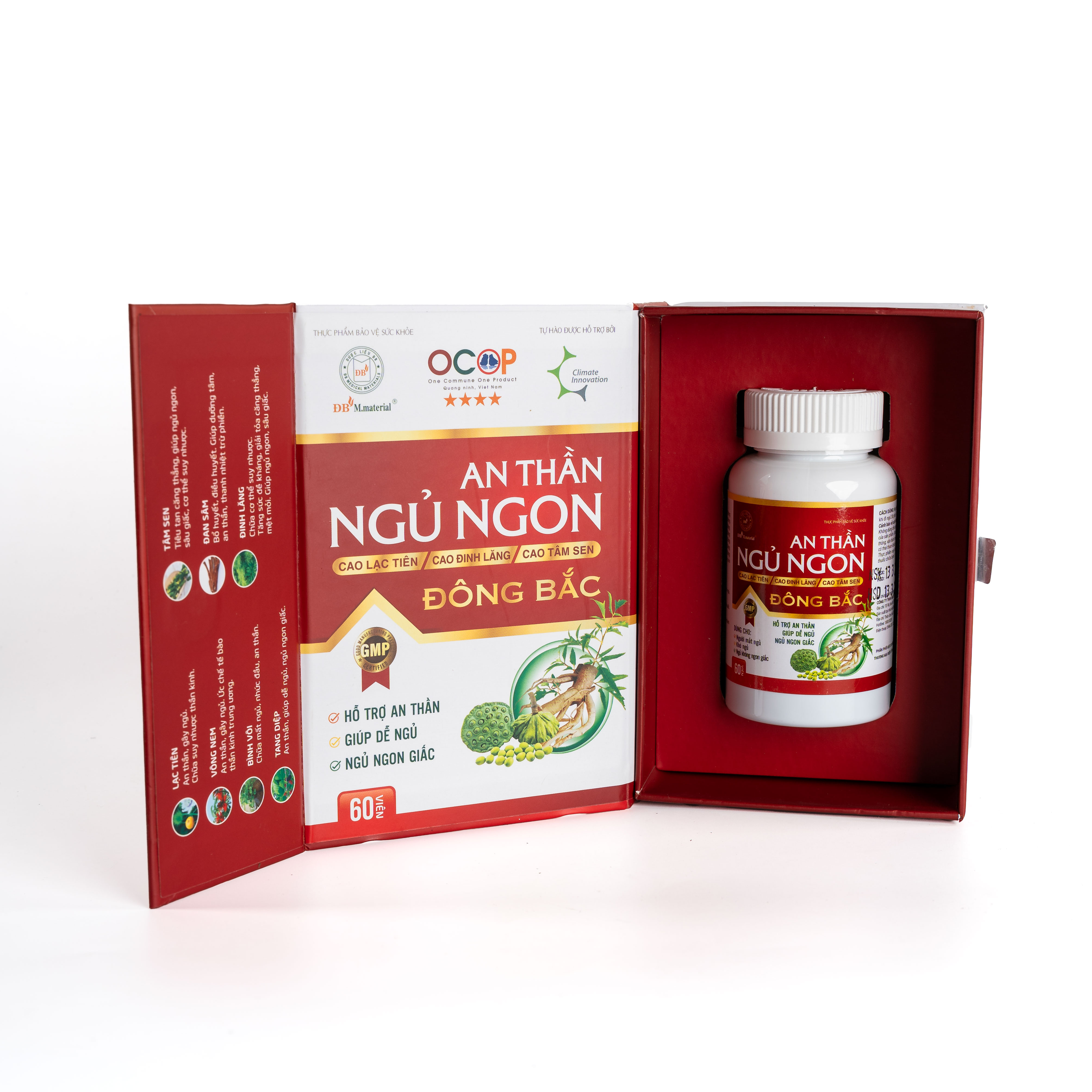 Viên An thần ngủ ngon Đông Bắc giúp ngủ sâu kể cả những người mất ngủ lâu năm