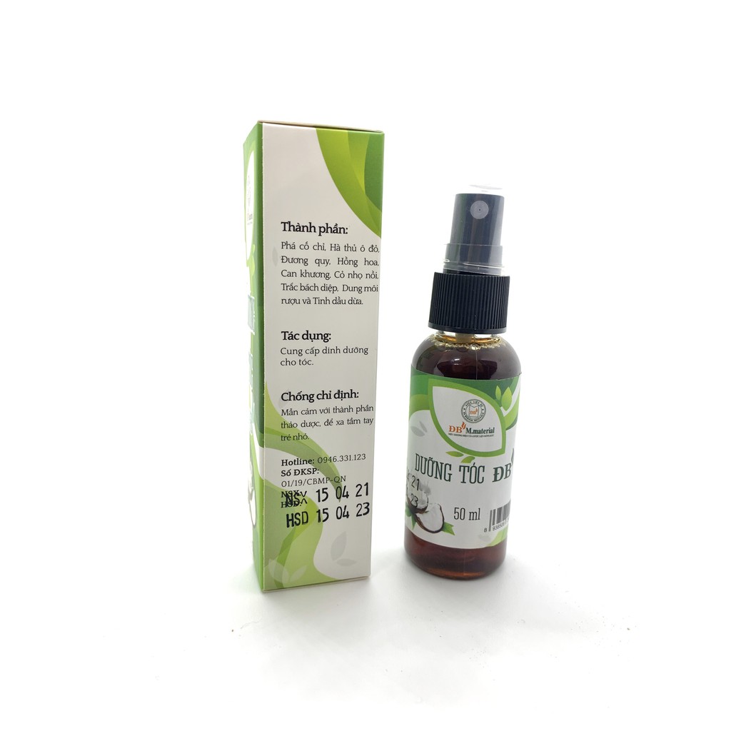 Xịt dưỡng tóc ĐB phục hồi hư tổn, mọc tóc mới, giảm bạc tóc