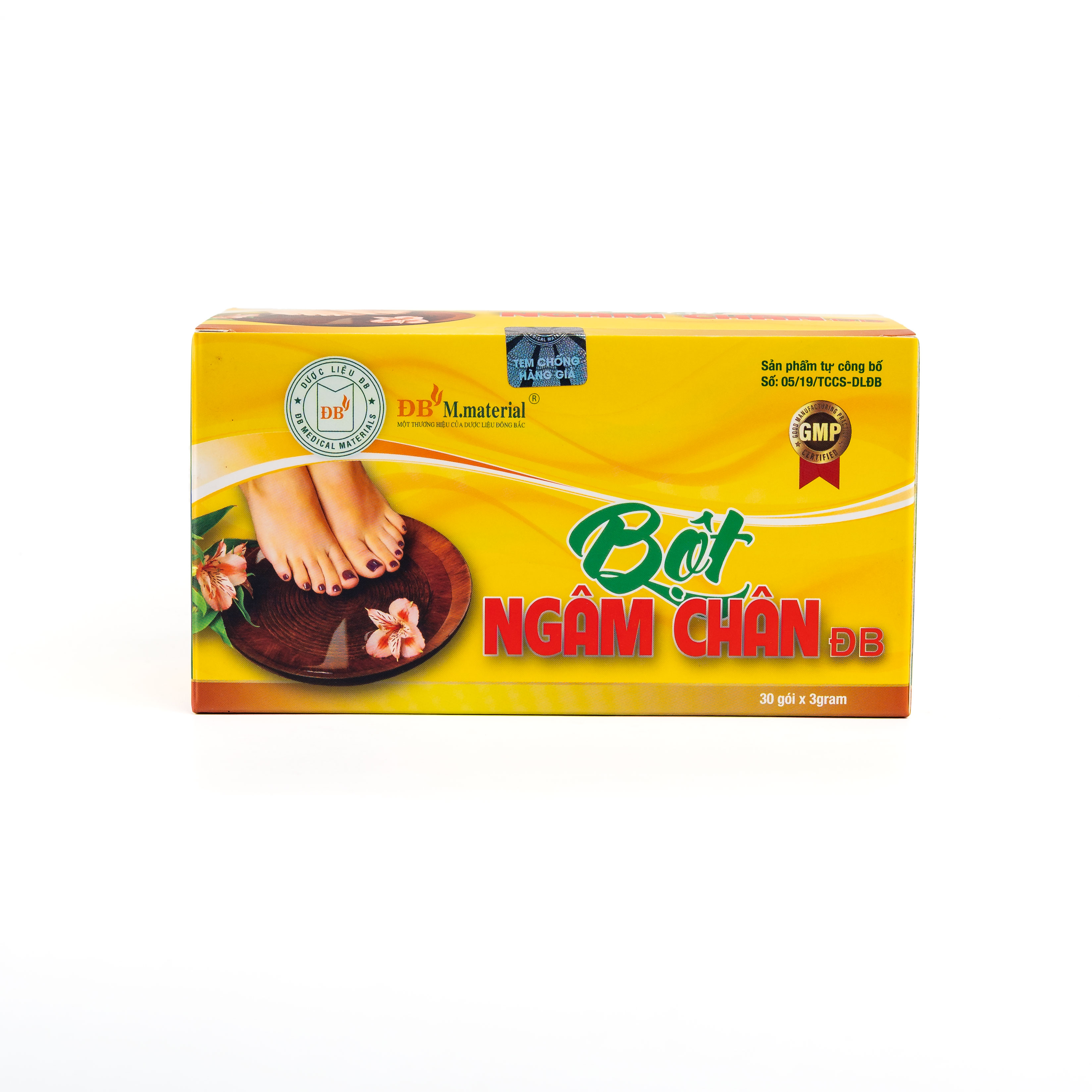 Bột ngâm chân ĐB hỗ trợ xương khớp và an thần, thải độc