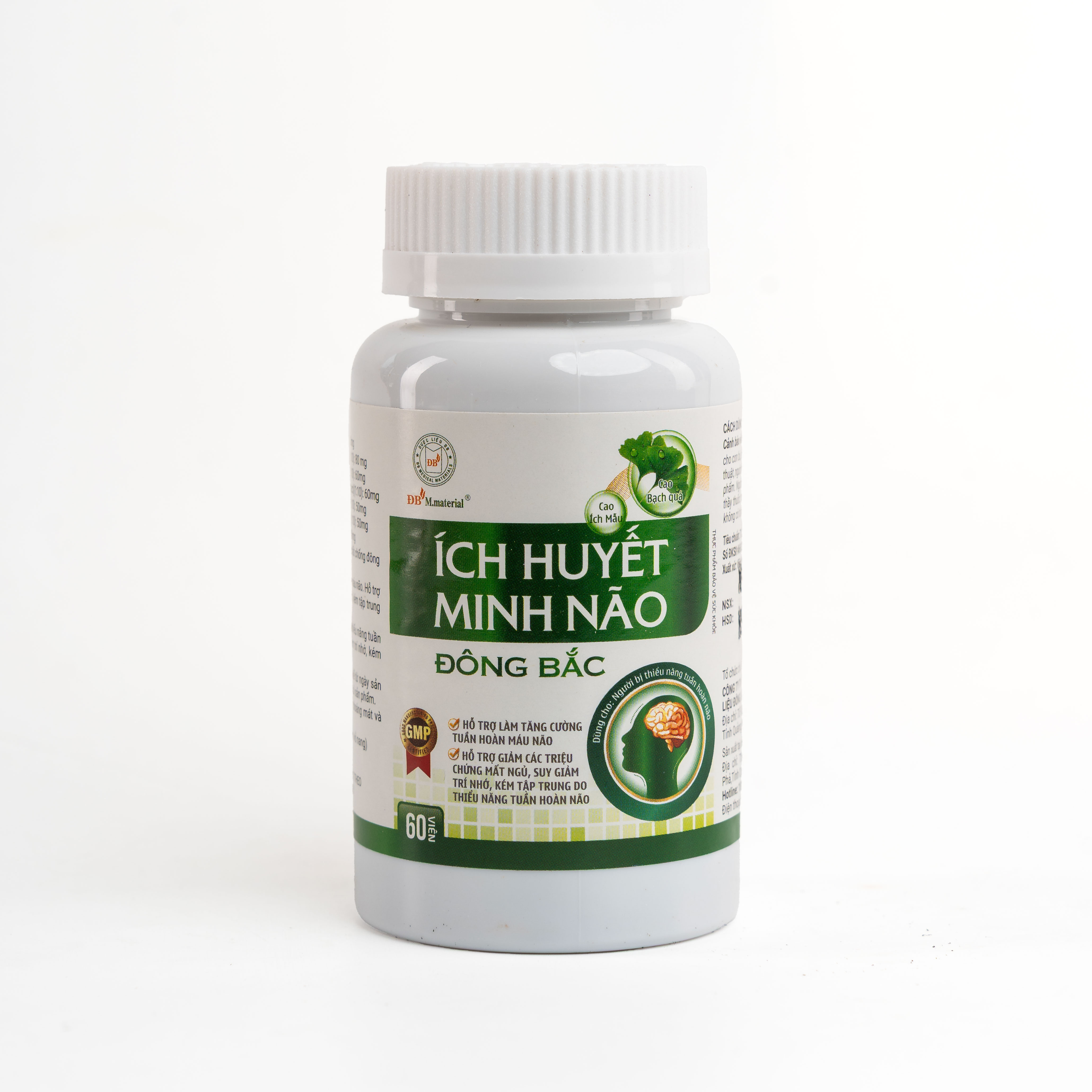 Viên ích huyết minh não - Tăng cường trí nhớ, lưu thông khí huyết giảm tiền đình