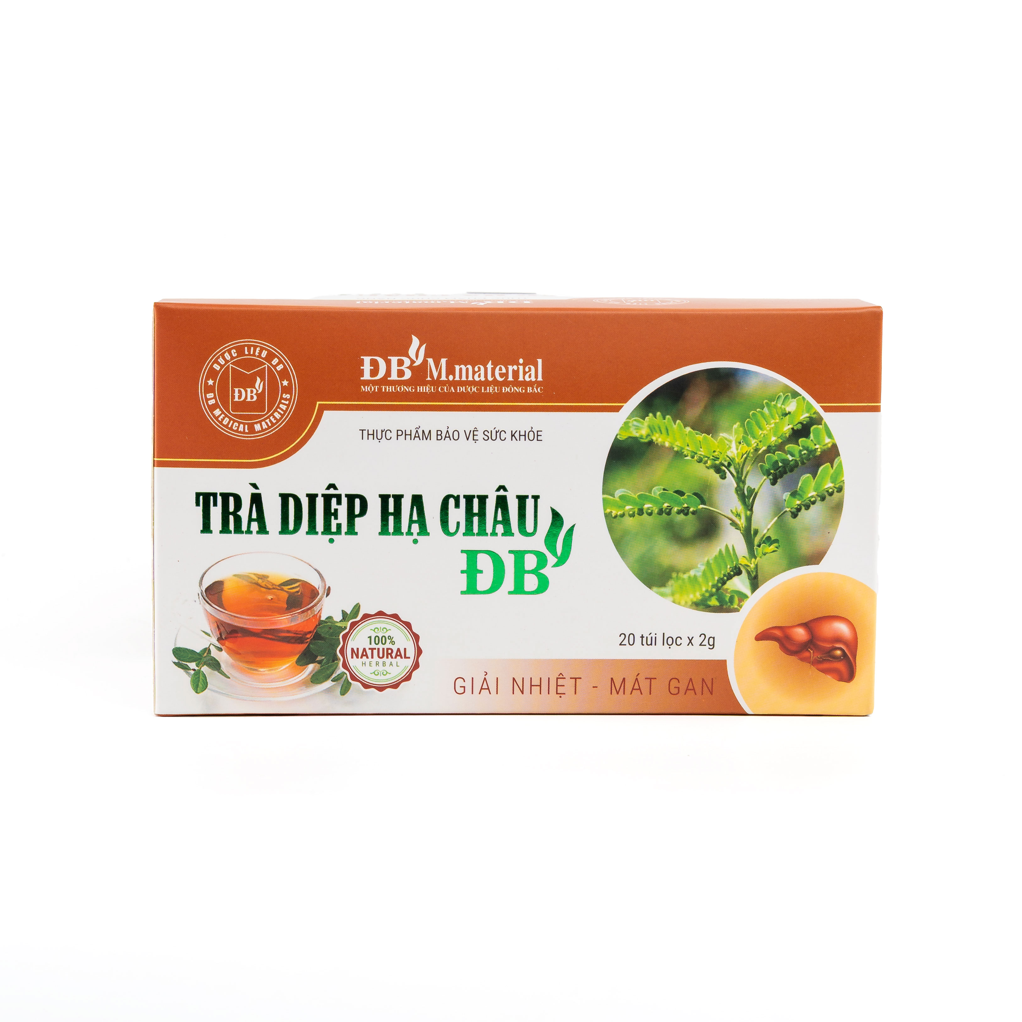 Trà diệp hạ châu ĐB giải độc, thanh nhiệt cơ thể