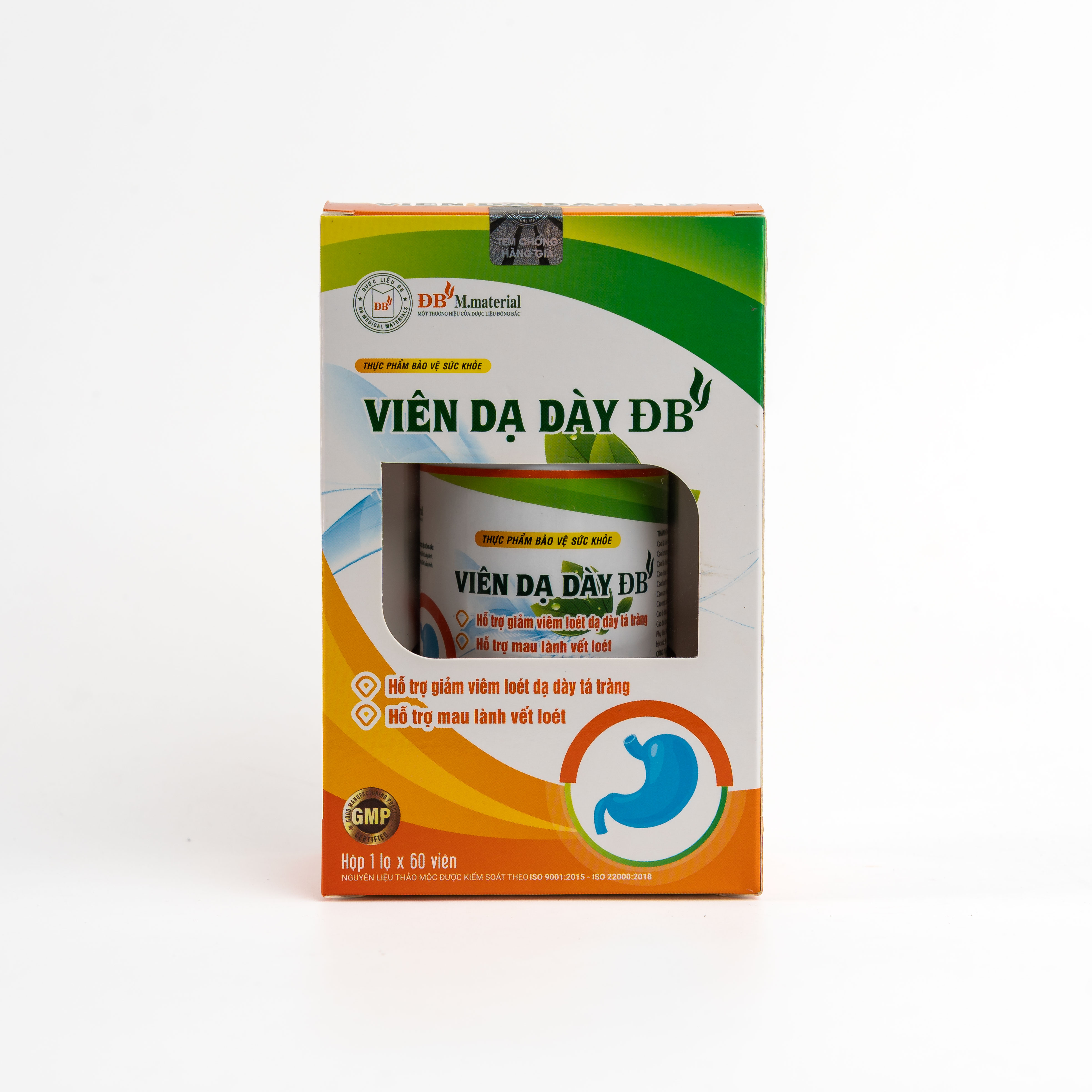 Viên dạ dày ĐB hỗ trợ giảm viêm loét, tiêu diệt vi khuẩn HP