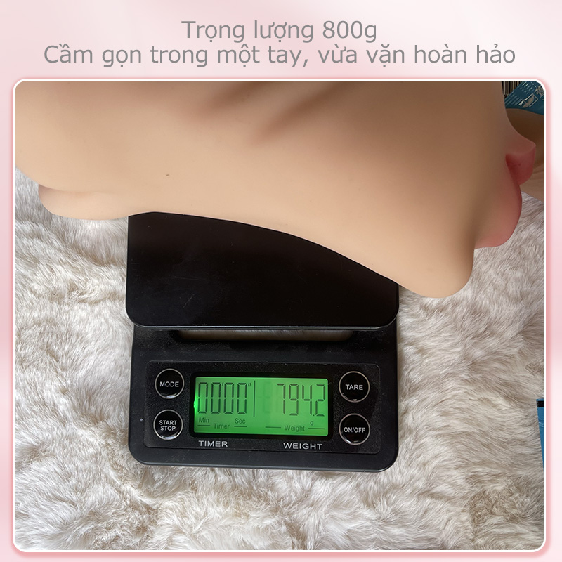ma6 Thiết kế 3 khe｜Miệng – âm đạo – hậu môn, đa dạng cách chơi,Búp bê silicon 3 khe – 3 trải nghiệm khác nhau, chân thật đến từng chi tiết.
