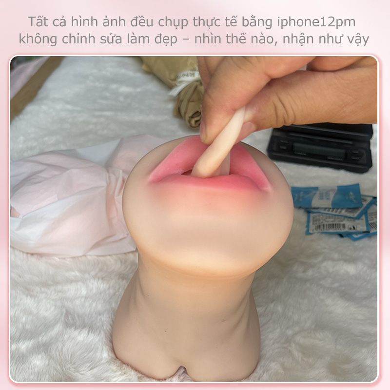 ma6 Thiết kế 3 khe｜Miệng – âm đạo – hậu môn, đa dạng cách chơi,Búp bê silicon 3 khe – 3 trải nghiệm khác nhau, chân thật đến từng chi tiết.