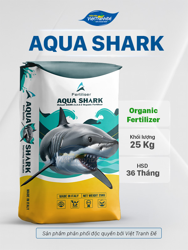 PHÂN GÀ HỮU CƠ Ý AQUA SHARK