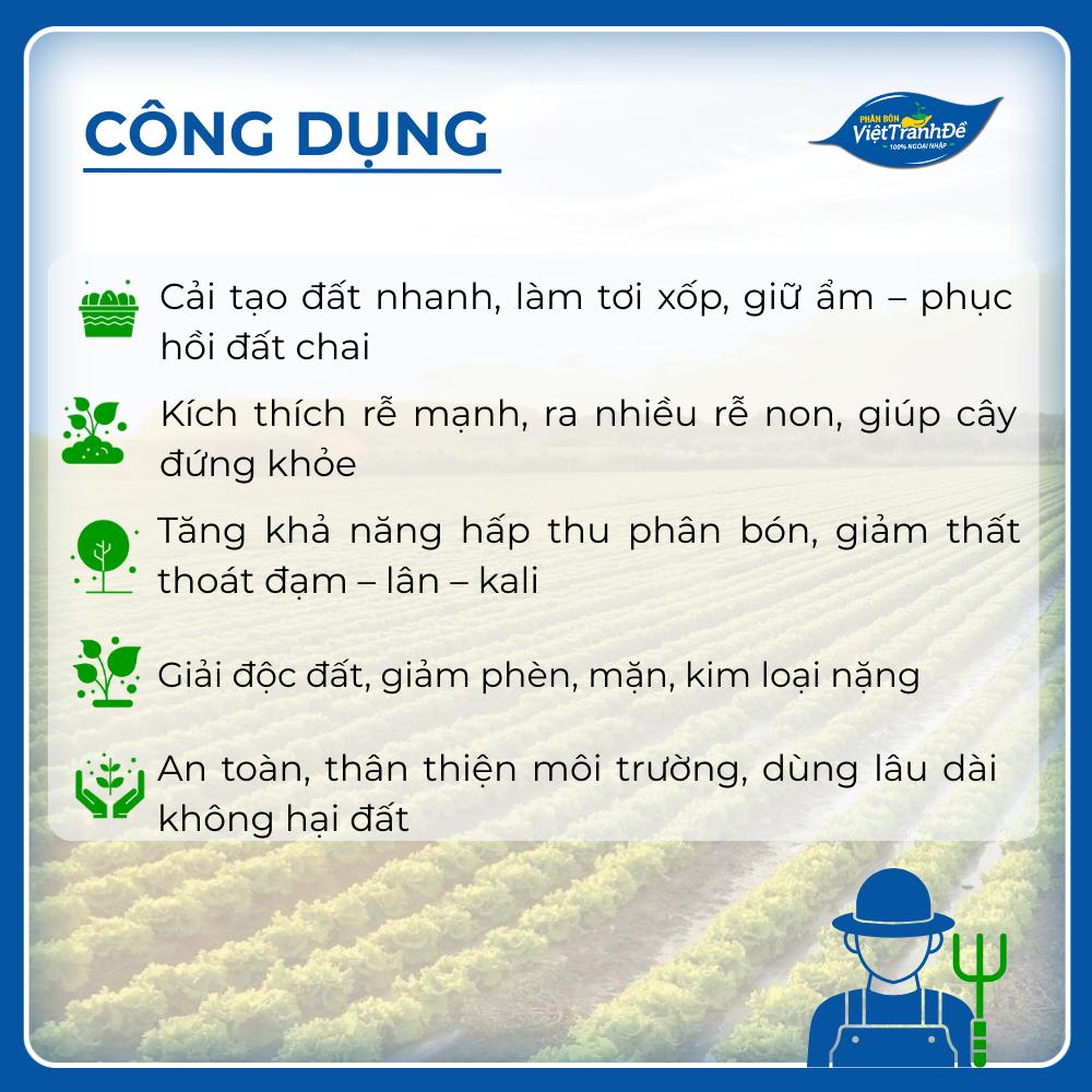 PHÂN HUMIC VẢY DOLPHIN (Túi 1 - 10KG)